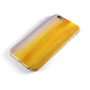 Lined Gold 443 Absorbed Watercolor Texture iPhone 6/6s or 6/6s Plus 2-Piece Hybrid INK-Fuzed Case