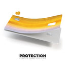 Lined Gold 443 Absorbed Watercolor Texture - Premium Protective Decal Skin-Kit for the Apple Credit Card
