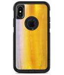Lined Gold 443 Absorbed Watercolor Texture - iPhone X OtterBox Case & Skin Kits