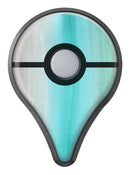 Lined Mint 9672 Absorbed Watercolor Texture Pokémon GO Plus Vinyl Protective Decal Skin Kit