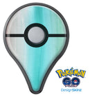 Lined Mint 9672 Absorbed Watercolor Texture Pokémon GO Plus Vinyl Protective Decal Skin Kit