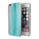 Lined Mint 9672 Absorbed Watercolor Texture iPhone 6/6s or 6/6s Plus 2-Piece Hybrid INK-Fuzed Case