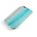 Lined Mint 9672 Absorbed Watercolor Texture iPhone 6/6s or 6/6s Plus 2-Piece Hybrid INK-Fuzed Case
