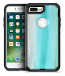 Lined Mint 9672 Absorbed Watercolor Texture - iPhone 7 Plus/8 Plus OtterBox Case & Skin Kits