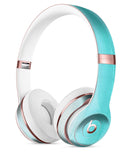 Lined Mint 9672 Absorbed Watercolor Texture Full-Body Skin Kit for the Beats by Dre Solo 3 Wireless Headphones