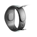 Lined Mint 9672 Absorbed Watercolor Texture - Decal Skin Wrap Kit for the Disney Magic Band