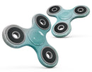 Lined Mint 9672 Absorbed Watercolor Texture Full-Body Fidget Spinner Skin-Kit
