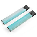 Lined Mint 9672 Absorbed Watercolor Texture - Premium Decal Protective Skin-Wrap Sticker compatible with the Juul Labs vaping device