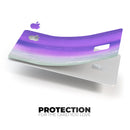 Lined Purple 443 Absorbed Watercolor Texture - Premium Protective Decal Skin-Kit for the Apple Credit Card
