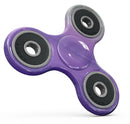Lined Purple 443 Absorbed Watercolor Texture Full-Body Fidget Spinner Skin-Kit