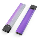 Lined Purple 443 Absorbed Watercolor Texture - Premium Decal Protective Skin-Wrap Sticker compatible with the Juul Labs vaping device