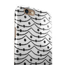Linked Hearts and Chain iPhone 6/6s or 6/6s Plus 2-Piece Hybrid INK-Fuzed Case