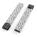 Linked Hearts and Chain - Premium Decal Protective Skin-Wrap Sticker compatible with the Juul Labs vaping device