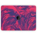 Liquid Abstract Paint Remix V11 - Skin Decal Wrap Kit Compatible with the Apple MacBook Pro, Pro with Touch Bar or Air (11", 12", 13", 15" & 16" - All Versions Available)