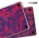 Liquid Abstract Paint Remix V11 - Skin Decal Wrap Kit Compatible with the Apple MacBook Pro, Pro with Touch Bar or Air (11", 12", 13", 15" & 16" - All Versions Available)