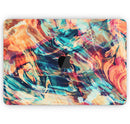 Liquid Abstract Paint Remix V13 - Skin Decal Wrap Kit Compatible with the Apple MacBook Pro, Pro with Touch Bar or Air (11", 12", 13", 15" & 16" - All Versions Available)