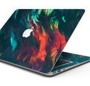 Liquid Abstract Paint Remix V16 - Skin Decal Wrap Kit Compatible with the Apple MacBook Pro, Pro with Touch Bar or Air (11", 12", 13", 15" & 16" - All Versions Available)