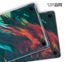 Liquid Abstract Paint Remix V16 - Skin Decal Wrap Kit Compatible with the Apple MacBook Pro, Pro with Touch Bar or Air (11", 12", 13", 15" & 16" - All Versions Available)