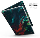 Liquid Abstract Paint Remix V16 - Skin Decal Wrap Kit Compatible with the Apple MacBook Pro, Pro with Touch Bar or Air (11", 12", 13", 15" & 16" - All Versions Available)