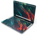 Liquid Abstract Paint Remix V16 - Skin Decal Wrap Kit Compatible with the Apple MacBook Pro, Pro with Touch Bar or Air (11", 12", 13", 15" & 16" - All Versions Available)