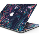 Liquid Abstract Paint Remix V30 - Skin Decal Wrap Kit Compatible with the Apple MacBook Pro, Pro with Touch Bar or Air (11", 12", 13", 15" & 16" - All Versions Available)