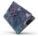 Liquid Abstract Paint Remix V30 - Skin Decal Wrap Kit Compatible with the Apple MacBook Pro, Pro with Touch Bar or Air (11", 12", 13", 15" & 16" - All Versions Available)