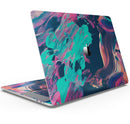 Liquid Abstract Paint Remix V31 - Skin Decal Wrap Kit Compatible with the Apple MacBook Pro, Pro with Touch Bar or Air (11", 12", 13", 15" & 16" - All Versions Available)