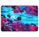 Liquid Abstract Paint Remix V32 - Skin Decal Wrap Kit Compatible with the Apple MacBook Pro, Pro with Touch Bar or Air (11", 12", 13", 15" & 16" - All Versions Available)