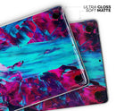 Liquid Abstract Paint Remix V32 - Skin Decal Wrap Kit Compatible with the Apple MacBook Pro, Pro with Touch Bar or Air (11", 12", 13", 15" & 16" - All Versions Available)