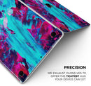 Liquid Abstract Paint Remix V32 - Skin Decal Wrap Kit Compatible with the Apple MacBook Pro, Pro with Touch Bar or Air (11", 12", 13", 15" & 16" - All Versions Available)
