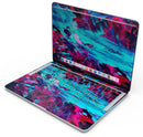 Liquid Abstract Paint Remix V32 - Skin Decal Wrap Kit Compatible with the Apple MacBook Pro, Pro with Touch Bar or Air (11", 12", 13", 15" & 16" - All Versions Available)