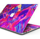 Liquid Abstract Paint Remix V33 - Skin Decal Wrap Kit Compatible with the Apple MacBook Pro, Pro with Touch Bar or Air (11", 12", 13", 15" & 16" - All Versions Available)