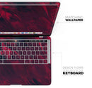 Liquid Abstract Paint Remix V34 - Skin Decal Wrap Kit Compatible with the Apple MacBook Pro, Pro with Touch Bar or Air (11", 12", 13", 15" & 16" - All Versions Available)