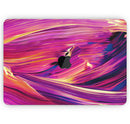 Liquid Abstract Paint Remix V40 - Skin Decal Wrap Kit Compatible with the Apple MacBook Pro, Pro with Touch Bar or Air (11", 12", 13", 15" & 16" - All Versions Available)