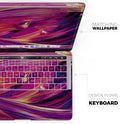 Liquid Abstract Paint Remix V40 - Skin Decal Wrap Kit Compatible with the Apple MacBook Pro, Pro with Touch Bar or Air (11", 12", 13", 15" & 16" - All Versions Available)