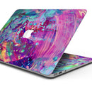 Liquid Abstract Paint Remix V41 - Skin Decal Wrap Kit Compatible with the Apple MacBook Pro, Pro with Touch Bar or Air (11", 12", 13", 15" & 16" - All Versions Available)