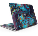 Liquid Abstract Paint Remix V43 - Skin Decal Wrap Kit Compatible with the Apple MacBook Pro, Pro with Touch Bar or Air (11", 12", 13", 15" & 16" - All Versions Available)