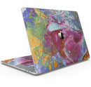 Liquid Abstract Paint Remix V46 - Skin Decal Wrap Kit Compatible with the Apple MacBook Pro, Pro with Touch Bar or Air (11", 12", 13", 15" & 16" - All Versions Available)
