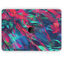 Liquid Abstract Paint Remix V4 - Skin Decal Wrap Kit Compatible with the Apple MacBook Pro, Pro with Touch Bar or Air (11", 12", 13", 15" & 16" - All Versions Available)