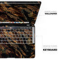Liquid Abstract Paint Remix V50 - Skin Decal Wrap Kit Compatible with the Apple MacBook Pro, Pro with Touch Bar or Air (11", 12", 13", 15" & 16" - All Versions Available)