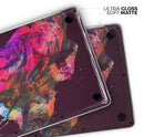 Liquid Abstract Paint Remix V52 - Skin Decal Wrap Kit Compatible with the Apple MacBook Pro, Pro with Touch Bar or Air (11", 12", 13", 15" & 16" - All Versions Available)