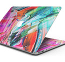 Liquid Abstract Paint Remix V55 - Skin Decal Wrap Kit Compatible with the Apple MacBook Pro, Pro with Touch Bar or Air (11", 12", 13", 15" & 16" - All Versions Available)