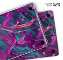 Liquid Abstract Paint Remix V5 - Skin Decal Wrap Kit Compatible with the Apple MacBook Pro, Pro with Touch Bar or Air (11", 12", 13", 15" & 16" - All Versions Available)