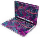 Liquid Abstract Paint Remix V5 - Skin Decal Wrap Kit Compatible with the Apple MacBook Pro, Pro with Touch Bar or Air (11", 12", 13", 15" & 16" - All Versions Available)