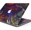 Liquid Abstract Paint Remix V66 - Skin Decal Wrap Kit Compatible with the Apple MacBook Pro, Pro with Touch Bar or Air (11", 12", 13", 15" & 16" - All Versions Available)