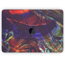 Liquid Abstract Paint Remix V66 - Skin Decal Wrap Kit Compatible with the Apple MacBook Pro, Pro with Touch Bar or Air (11", 12", 13", 15" & 16" - All Versions Available)