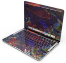 Liquid Abstract Paint Remix V66 - Skin Decal Wrap Kit Compatible with the Apple MacBook Pro, Pro with Touch Bar or Air (11", 12", 13", 15" & 16" - All Versions Available)