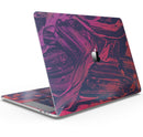 Liquid Abstract Paint Remix V67 - Skin Decal Wrap Kit Compatible with the Apple MacBook Pro, Pro with Touch Bar or Air (11", 12", 13", 15" & 16" - All Versions Available)