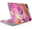 Liquid Abstract Paint Remix V68 - Skin Decal Wrap Kit Compatible with the Apple MacBook Pro, Pro with Touch Bar or Air (11", 12", 13", 15" & 16" - All Versions Available)