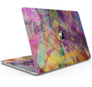 Liquid Abstract Paint Remix V71 - Skin Decal Wrap Kit Compatible with the Apple MacBook Pro, Pro with Touch Bar or Air (11", 12", 13", 15" & 16" - All Versions Available)